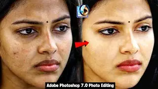 Adobe Photoshop me photo ko edit kaise kare. Photo ko clean and smooth kaise banaye.