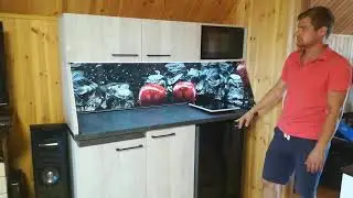 маленькая кухня на дачу))))