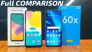 Galaxy F14 5G vs Narzo 60x 5G full COMPARISON || Display, UI Features, Hardware...
