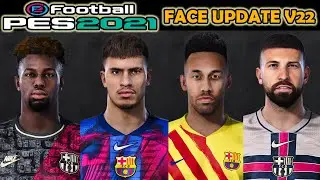 PES 2021 face update v22 smoke patch 21.4.4