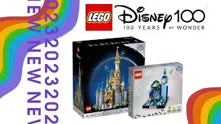LEGO Disney 2023 New | Castle and Peter Pen