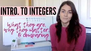 Introduction To Integers | What they are, why we care & comparing