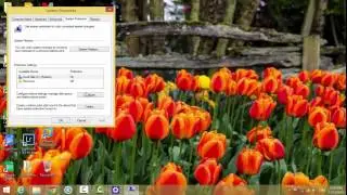 Windows 8.1 How to Create System Restore Point