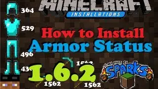 (How To Install) ►Armor Status Mod ◄ (1.6.4)