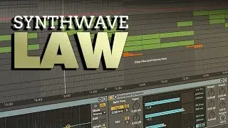 Synthwave Law | Ableton Template (+ Samples, Stems & Serum Presets)