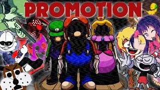 PROMOTION - BETADCIU (But Every Turn a Different Cover is Used) | FNF MARIO MADNESS V2