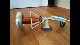 Tesla Gun build Update - 2  (portable QCW DRSSTC)