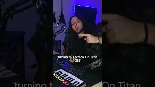 Turning ATTACK ON TITAN into METAL #attackontitan #ashesonthefire #metalcover