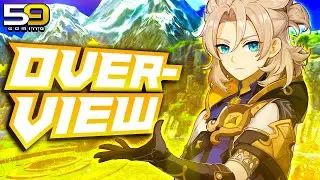 Another Geo Character Inbound! Albedo Overview And Builds! ( Genshin Impact )