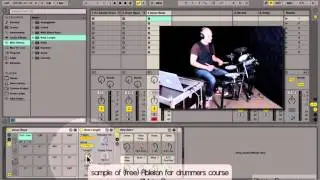 Electronic drums with Ableton Live Tutorial - Ableton Drum Rack via drums