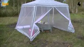 OBI Беседка разборная со стальным каркасом Обзор IKEA