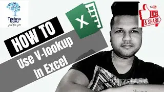 Basic Excel - (V-Lookup-Exact Match)- Hindi