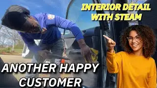 Mobile Detail Business: Harbor Freight Steamer With Satisfied Customer