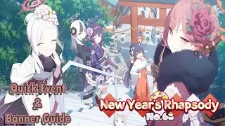 Blue Archive Global - New Year's Rhapsody 68 Event and Banner Quick Guide