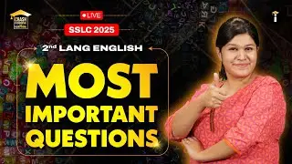SSLC 2025 2nd Lang English 🔥 MOST IMPORTANT QUESTIONS! 🚀