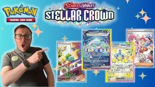 Stellar Crown Booster Box Opening + HUGE Giveaways! | Gem Mint 10 SLAB + Rip N Ship Prizes