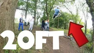 THE MOST INSANE ROPE SWING!