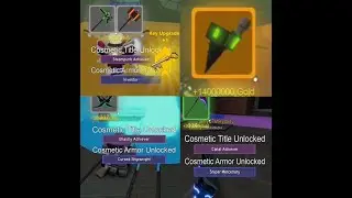 Dungeon quest lucky drops from when I was a low level