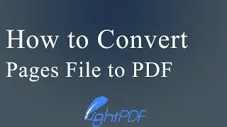 How to Convert Pages File to PDF on Mac