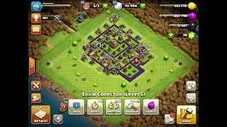 My Whole Base ( Clash Of Clans)