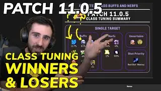 Patch 11.0.5 Class Tuning Winners and Losers