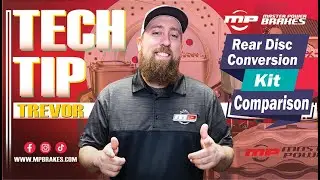 Master Power Brakes - Rear Disc Brake Conversion Kit - Side by Side Comparison