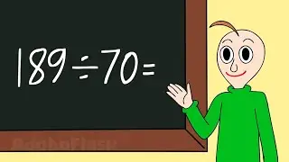 BALDI'S BASICS X GRANNY HORROR ANIMATION MOVIE #1 COMPILATION