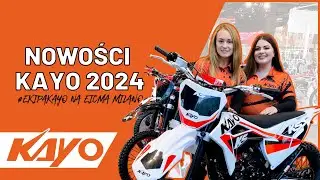 NOWOŚCI KAYO 2024 - #ekipakayo na targach EICMA 🇮🇹 | kayomoto.pl