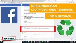 Recover Deleted Facebook Chat / Massenger 100% WORK | XTX TUTORIAL