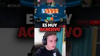 RIVAL AGRESIVO me intenta FAROLEAR 🥵 #pokerstars #pokeronline #poker #pokershorts