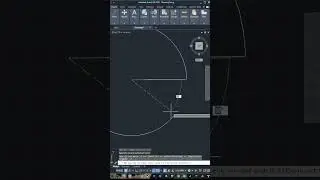 AutoCAD arc center-start-angle command