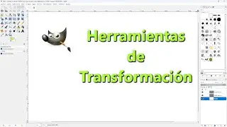 👉 GIMP Versión 2.10.36 Uso de las herramientas de TRANSFORMACION
