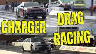 dodge charger drag race