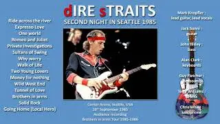 Dire Straits — 1985-SEP-20 — Second Night in Seattle [audio only]