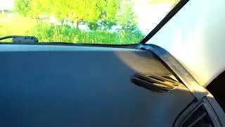 Установка уплотнителя между лобовым стеклом и торпедой. Установка на Ладу Весту