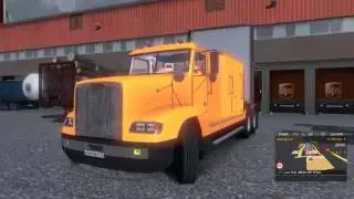 Freightliner FLD 120 | Euro truck simulator 2 | 1.11 1.12