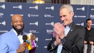 Ross Murray at 34th GLAAD Media Awards