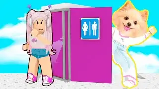 ПРЯТКИ В РОБЛОКС ! ПРЯЧУСЬ ОТ ДРУЗЕЙ ! СОБАЧКА СПРЯТАЛА МЕНЯ В ROBLOX