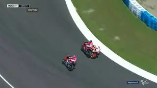 MotoGP Jerez 2018 Accidente Pedrosa Dovizioso Lorenzo