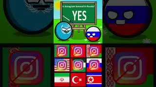 is "Instagram" banned in This countries??