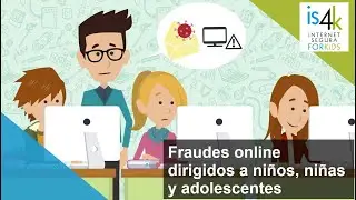 Fraudes online dirigidos a niños, niñas y adolescentes