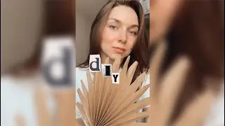 Как сделать листья в стиле Бохо. Декор для дома