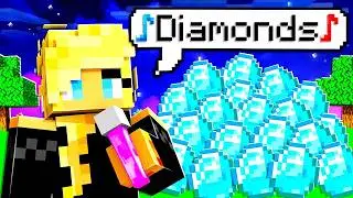 Minecraft But I Get Whatever I Sing...
