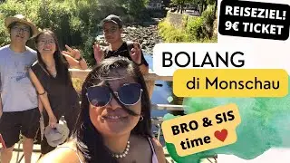 w/ 9 EURO Ticket | Monschau in 9minutes #vlog #travel #jalanjalan #bolang #jerman