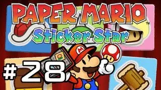 Paper Mario: Sticker Star Walkthrough - Part 28: World 5-2 and 5-3: Rapids and Falls