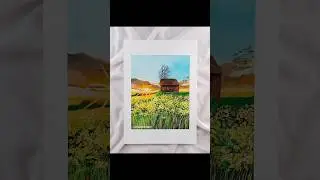 SCENERY PAINTING EASY 🥰  