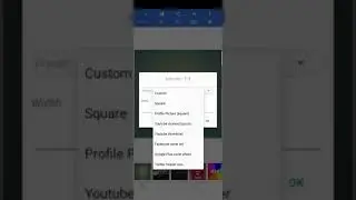 YouTube cover photo maker easy idea