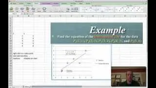 topic 7_Excel_Linear Regression (method of least squares)