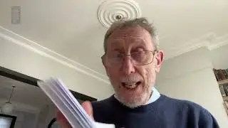 The What Comes Next Mystery, a handmade library book by Michael Rosen