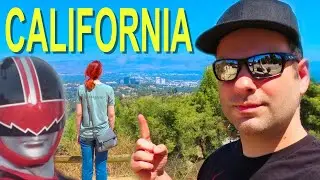 POWER RANGERS Locations! & California Adventure w Bruno & Mia (Vlog 727)